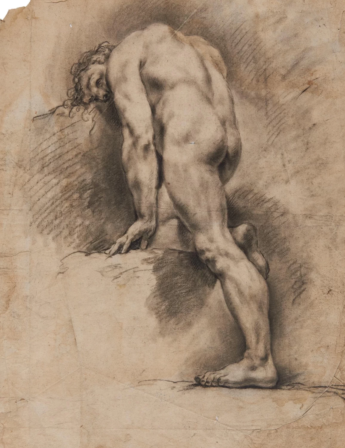 49-Paolo Pagani-Studio di nudo maschile  
